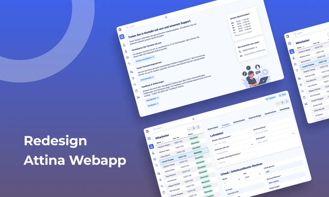 Attina Webapp