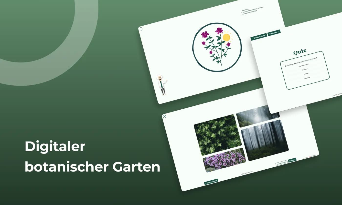 Digitaler botanischer Garten